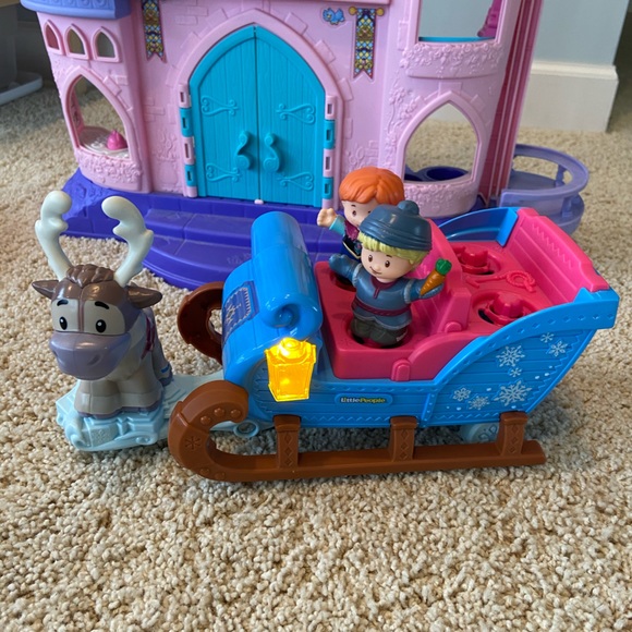 fisher price frozen sleigh